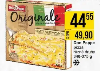 Jip Don Peppe pizza nabídka