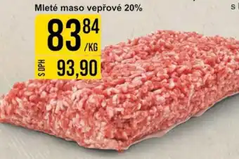 Jip Mleté maso vepřové 20% nabídka
