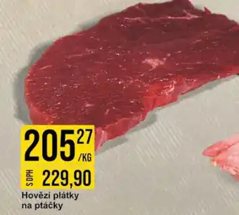 Jip Hovězí plátky na ptáčky nabídka