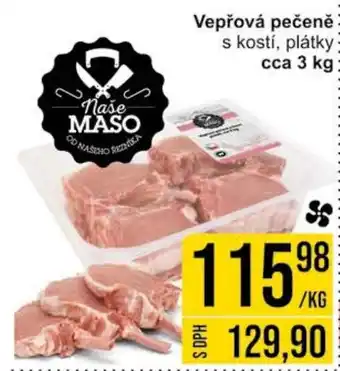 Jip Vepřová pečeně s kostí, plátky nabídka