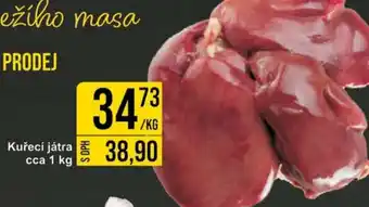 Jip Kuřecí játra cca 1 kg nabídka