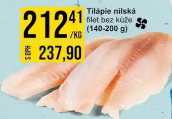 Jip Tilápie nilská filet bez kůže nabídka