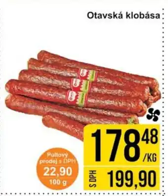 Jip Otavská klobása nabídka