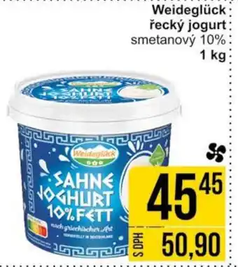 Jip Weideglück řecký jogurt smetanový 10% 1 kg nabídka