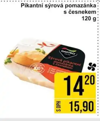 Jip Pikantní sýrová pomazánka s česnekem 120 g nabídka