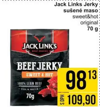 Jip Jack Links Jerky sušené maso nabídka