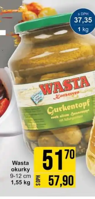 Jip Wasta okurky 9-12 cm 1.55 kg nabídka