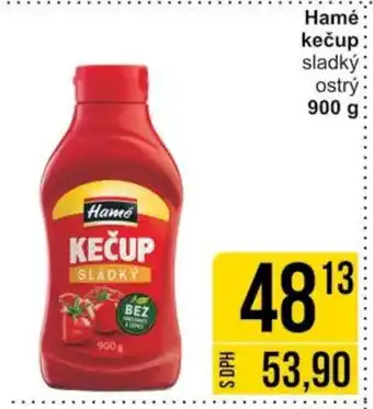 Jip Hamé kečup sladký ostrý 900 g nabídka