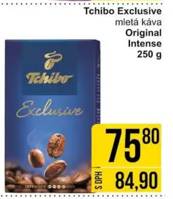 Jip Tchibo Exclusive mletá káva Original Intense 250 g nabídka