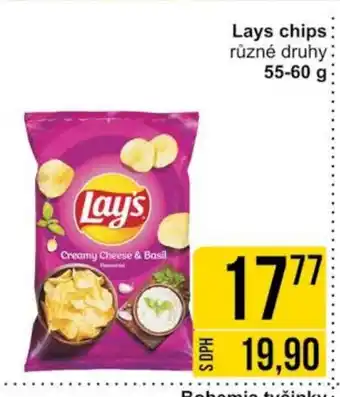 Jip Lay's chips 55-60 g nabídka