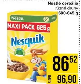 Jip Nestlé cereálie 600-645 g nabídka