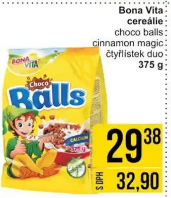 Jip Bona Vita cereálie nabídka