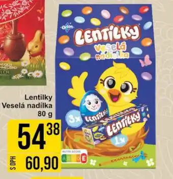 Jip Lentilky Veselá nadílka 80 g nabídka