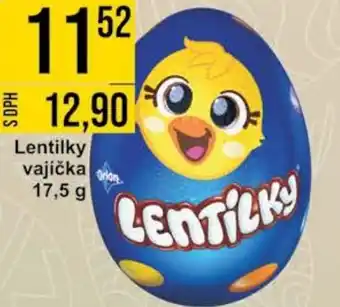 Jip Lentilky vajíčka 17.5 g nabídka