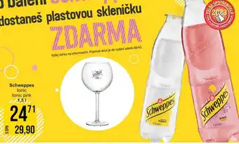 Jip Schweppes tonic tonic pink 1,5 l. nabídka