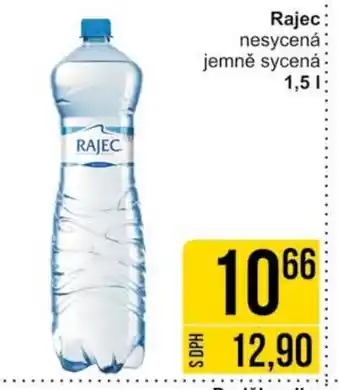 Jip Rajec nesycená jemně sycená 1.5 l. nabídka