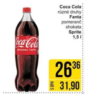 Jip Coca Cola 1.5 l. nabídka