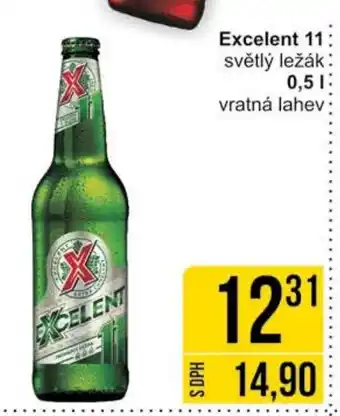 Jip Excelent 11 světlý ležák 0.5 l. nabídka