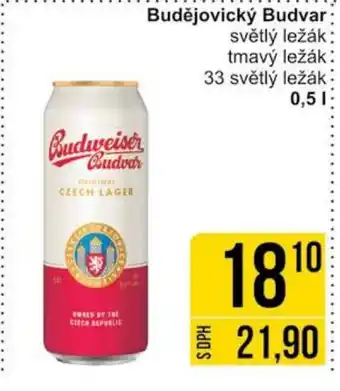 Jip Budějovický Budvar nabídka