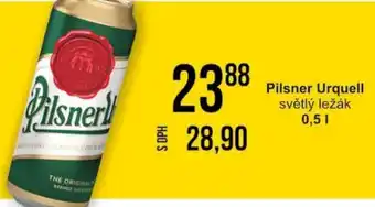 Jip Pilsner Urquell světlý ležák 0,5 l. nabídka