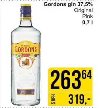 Jip Gordons gin 37,5% 0.7 l. nabídka