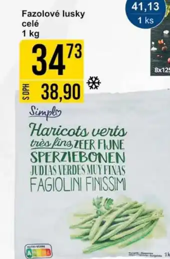 Jip Fazolové lusky celé 1 kg nabídka