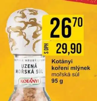 Jip Kotányi koření mlýnek nabídka
