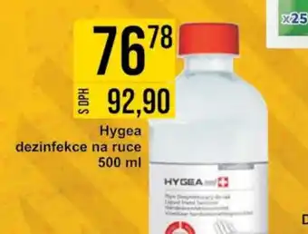 Jip Hygea dezinfekce na ruce 500 ml nabídka