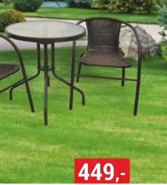 Baumax STŮL BISTRO tvrzené sklo Ø 60 cm černý, hnědý nabídka