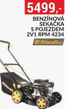 Baumax BENZÍNOVÁ SEKAČKA S POJEZDEM 2V1 RPM 4234 nabídka