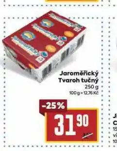 Billa Jaroměřický tvaroh nabídka