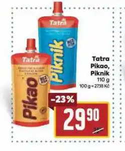 Billa Tatra piknik nabídka