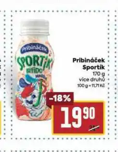 Billa Pribináček sportík nabídka