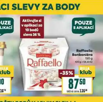 Billa Raffaello bonboniéra nabídka