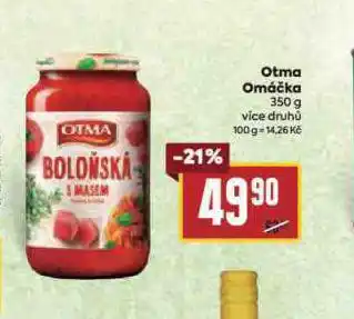 Billa Otma omáčka nabídka