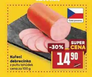 Billa Kuřecí debrecínka nabídka