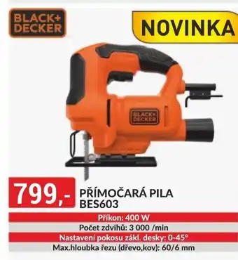 Baumax PŘÍMOČARÁ PILA BES603 nabídka