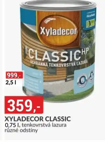 Baumax XYLADECOR CLASSIC 0,75L nabídka