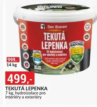 Baumax TEKUTÁ LEPENKA nabídka