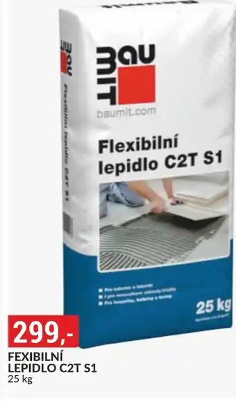 Baumax FEXIBILNÍ LEPIDLO C2T S1 25 kg nabídka