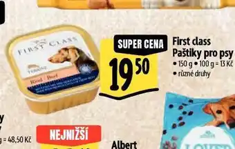 Albert First class paštika pro psy nabídka