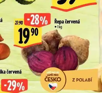 Albert Řepa červená nabídka