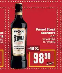 Billa Fernet stock nabídka