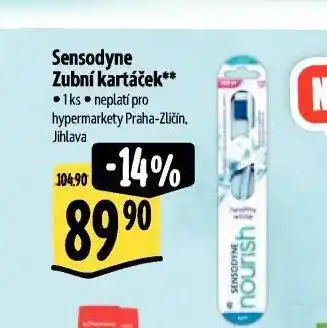 Albert Sensodyne zubní kartáček nabídka