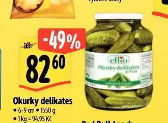Albert Efko okurky delikates nabídka