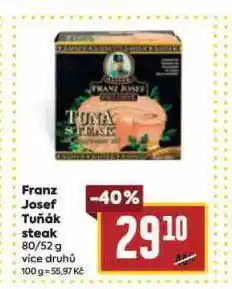 Billa Franz josef tuňák steak nabídka