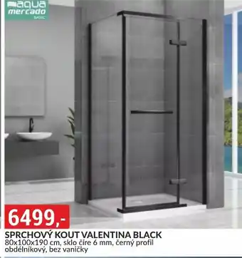 Baumax SPRCHOVÝ KOUT VALENTINA BLACK nabídka