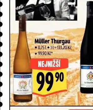 Albert Muller thurgau nabídka
