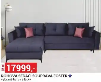 Baumax ROHOVÁ SEDACÍ SOUPRAVA FOSTER nabídka