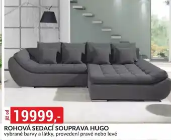 ROHOVÁ SEDACÍ SOUPRAVA HUGO